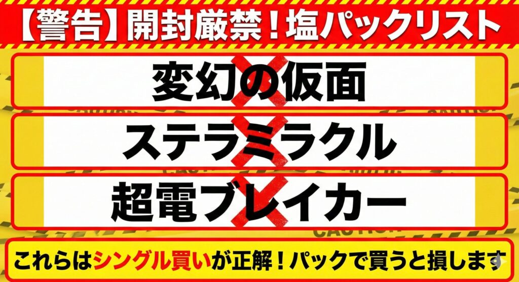 【2026最新】ポケモンカード儲かるパック決定版！期待値5000円超えの勝ち確リスト