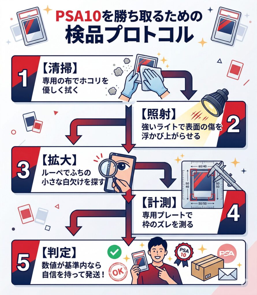 鑑定士の視点を再現する5ステップのセルフ検品方法